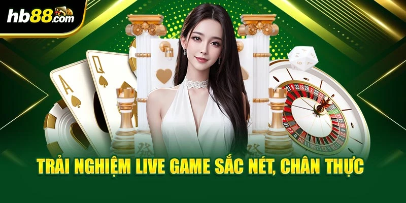 Sảnh WM Casino Tại HB88 - Chuyên Mục Game Giải Trí 3 Trải nghiệm live game sắc nét, chân thực