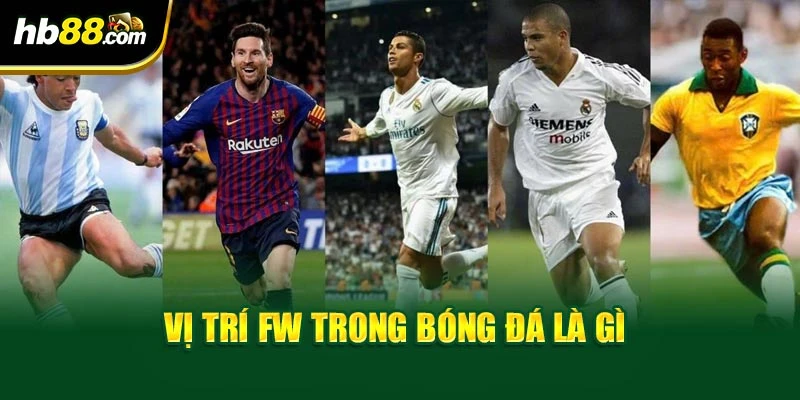 Fw Trong Bóng Đá Là Gì - Cùng BH88 Tìm Hiểu Về Vai Trò 3 Vị trí fw trong bóng đá là gì